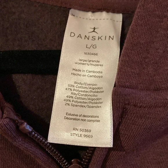 Danskin hoodie NWOT - Picture 4 of 5